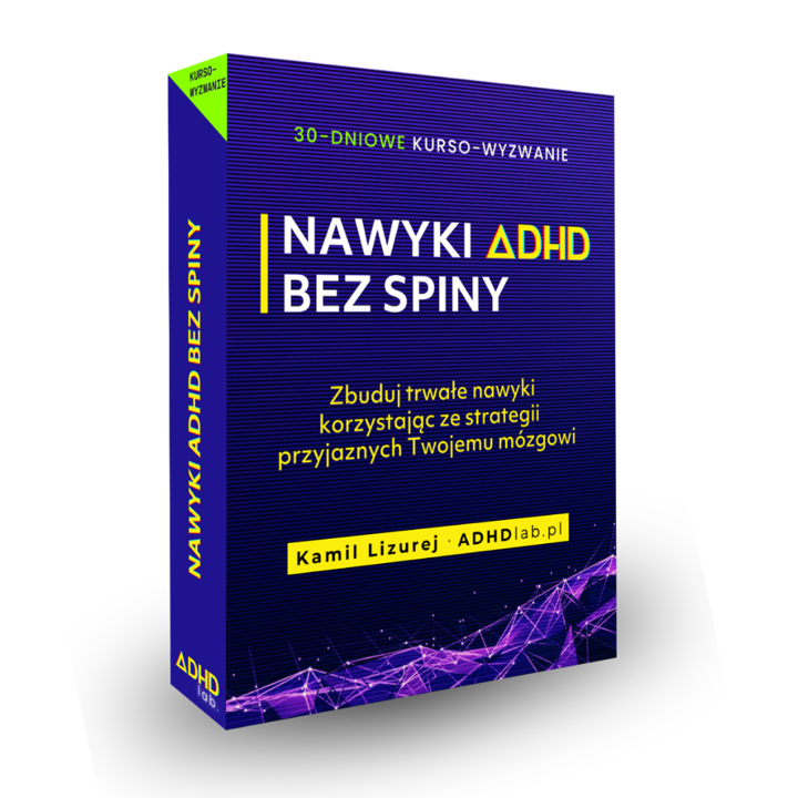 Okładka kursu Nawyki ADHD Bez Spiny